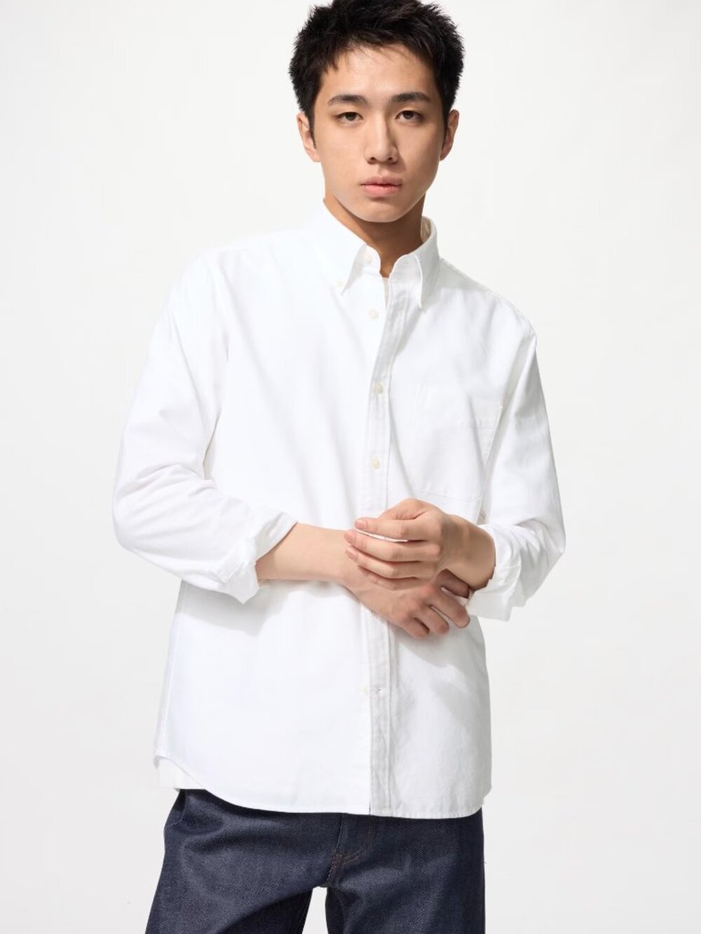 Oxford Slim Fit Long Sleeve Shirt